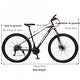 preview thumbnail 29 of 45, 29-Inch 21-Speed High Carbon Steel, Front and Rear Disc Brake，Front Suspension MTB Mountain Bike for Adult