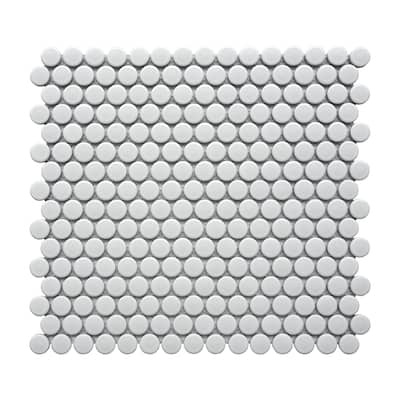 Porcelain Mosaic Tiles - Penny Round for Wall and Floor