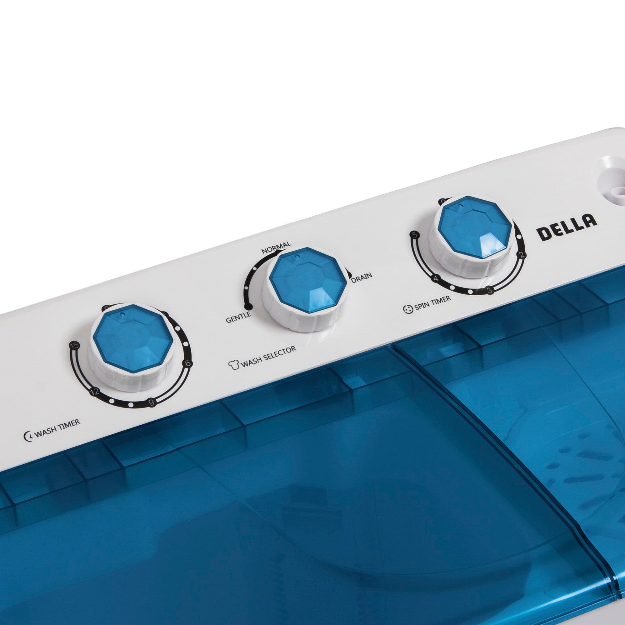 della small compact portable washing machine with spin dryer