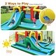 preview thumbnail 6 of 9, Costway Slide Water Park Climbing Bouncer Pendulum Tunnel Game Without