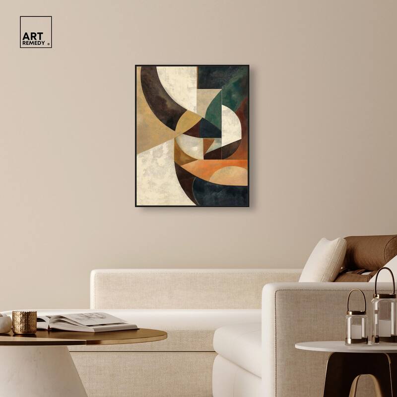 Intersecting Planes Canvas by Art Remedy