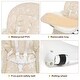 preview thumbnail 9 of 35, Babyjoy Folding High Chair Baby Dining Chair with 6-Level Height - See Details