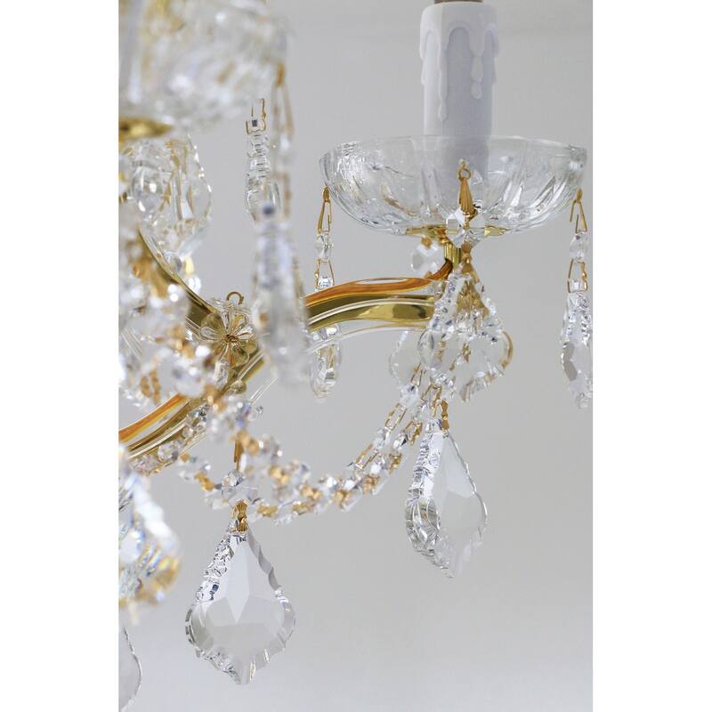 Crystorama Lighting Group Brentwood 6 Light 20" Wide Swarovski Spectra