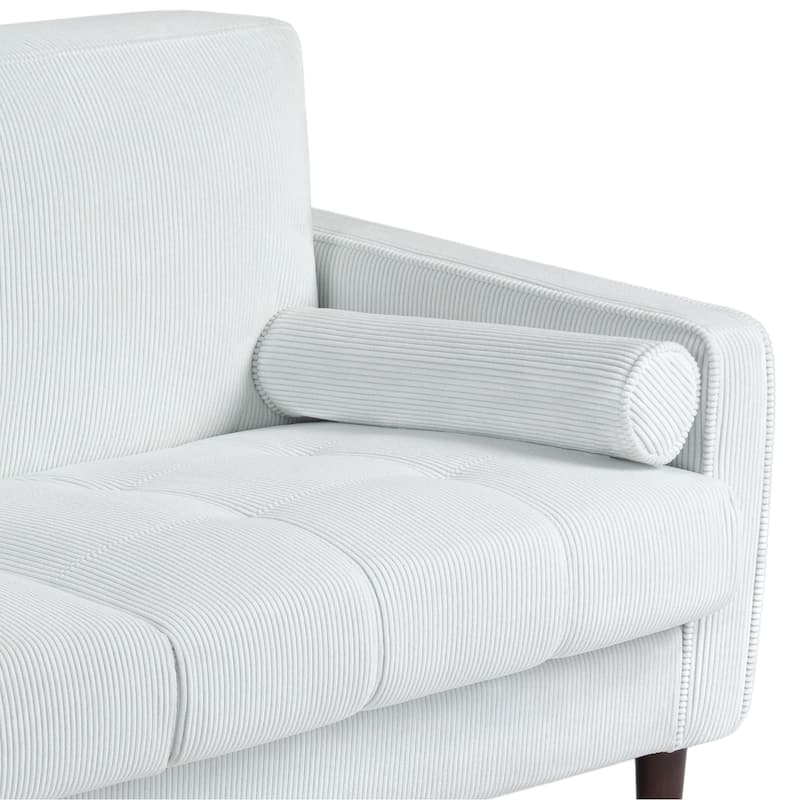 63.3"W Living Room Corduroy Loveseat Sofa