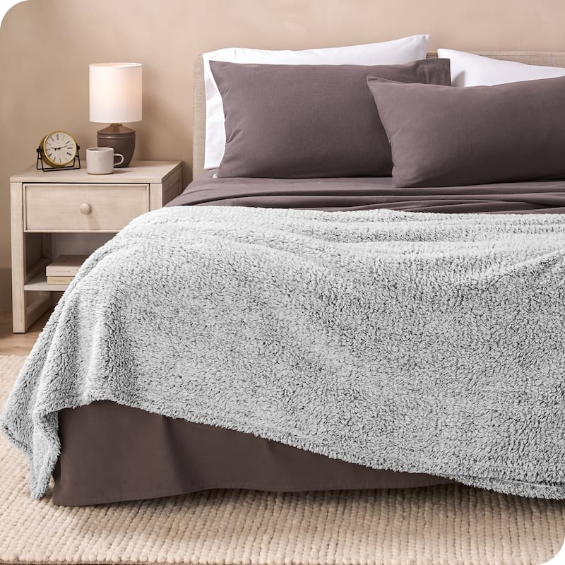 Faux Shearling Blanket