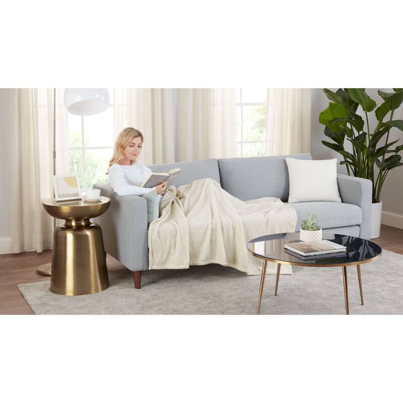 Serta Ultimate Cozy Plush Throw Blanket