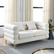 Oversized Upholstered Sectional Sofa, Modern Loveseats Couch with 2 ...