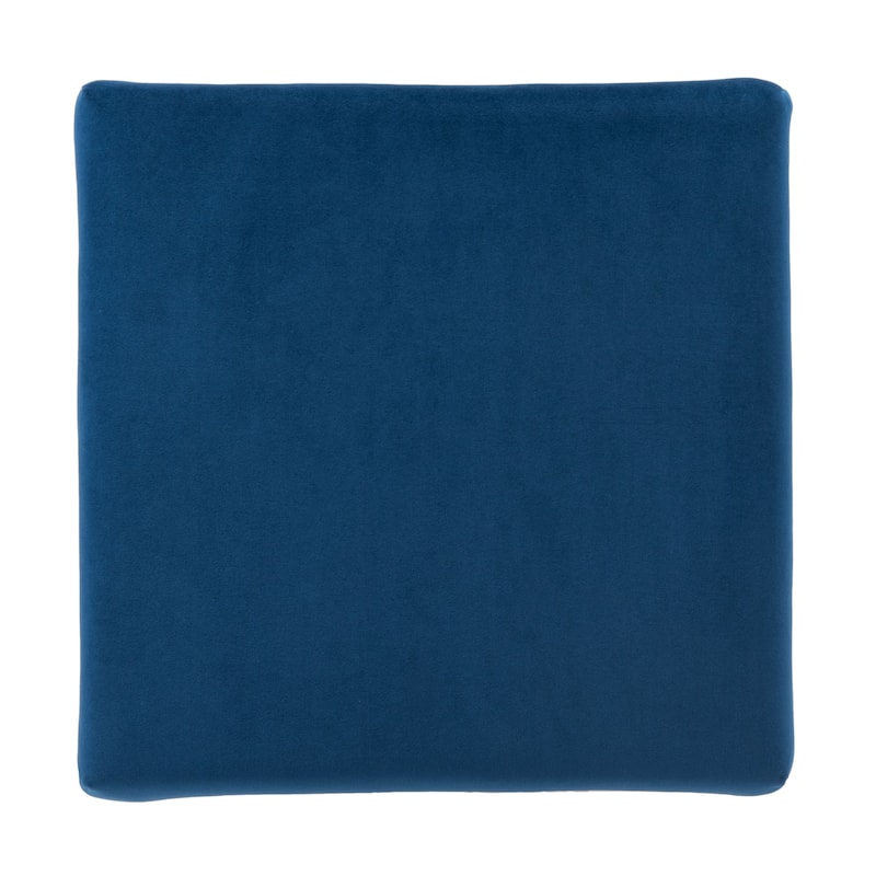 SAFAVIEH Madisen Moroccan Glam Velvet Square Ottoman