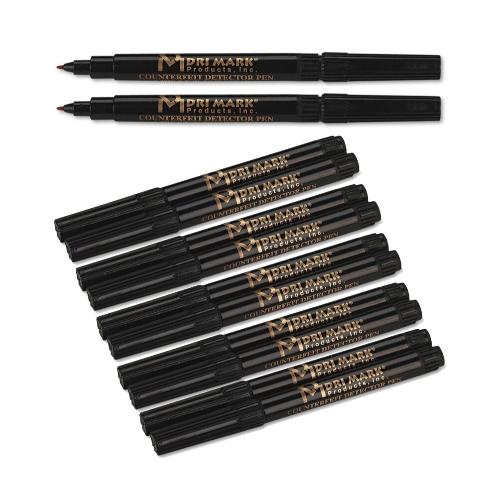 Dri Mark 351r1 Smart Money Counterfeit Bill Detector Pen Pack Of 12 Overstock 30871065