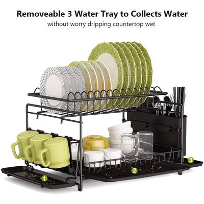 Dish Drying Rack, Kitchen Dish Rack Dish Dryer Shelf