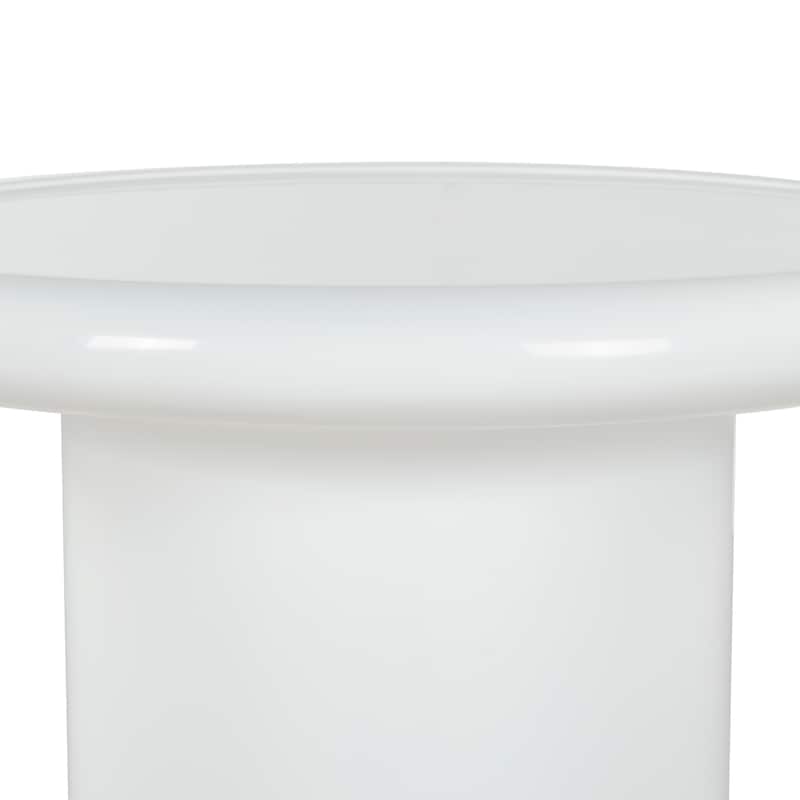 SAFAVIEH Couture Lollita Round Concrete Accent Table - 18"W x 18"D x 22"H