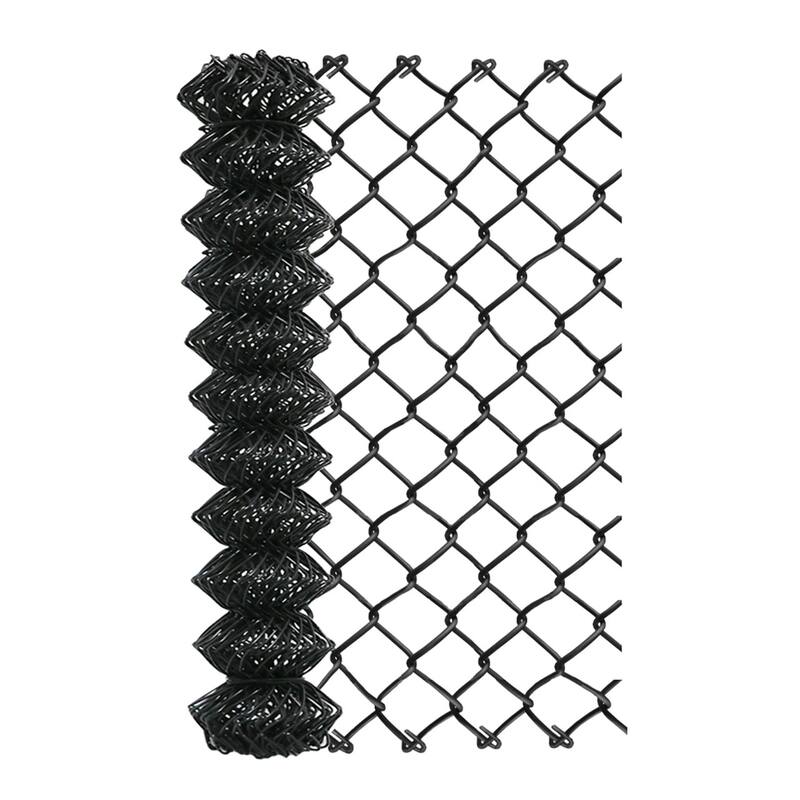 ALEKO 4x50 ft. Chain Link Fence Fabric - Galvanized Steel