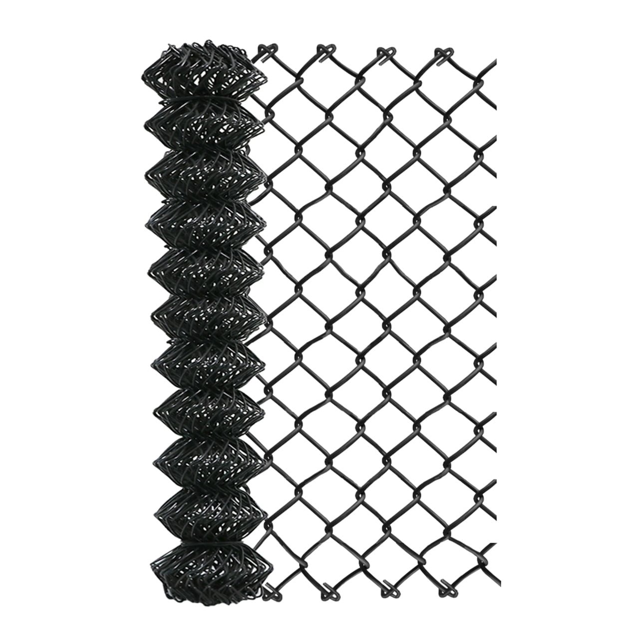 ALEKO 4x50 ft. Chain Link Fence Fabric - Galvanized Steel