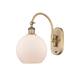Option Brushed Brass / Matte White