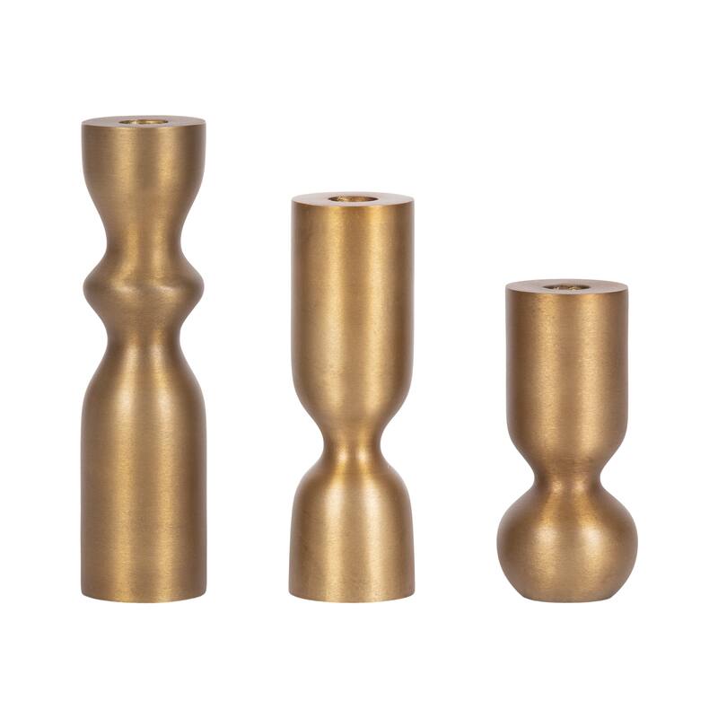 Kate and Laurel Pico Taper Candle Holder Set