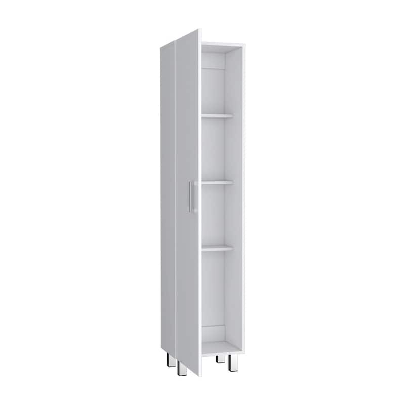Vintro 71" Tall 5-Shelves Storage Cabinet Broom Closet - N/A