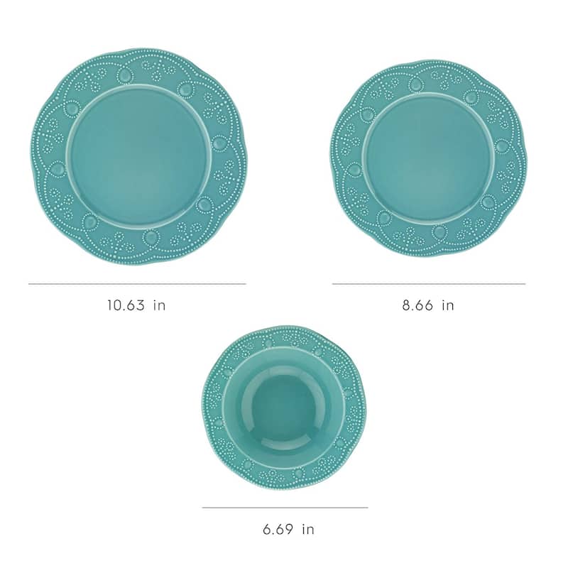 Florio 12 Pieces Dinnerware Set