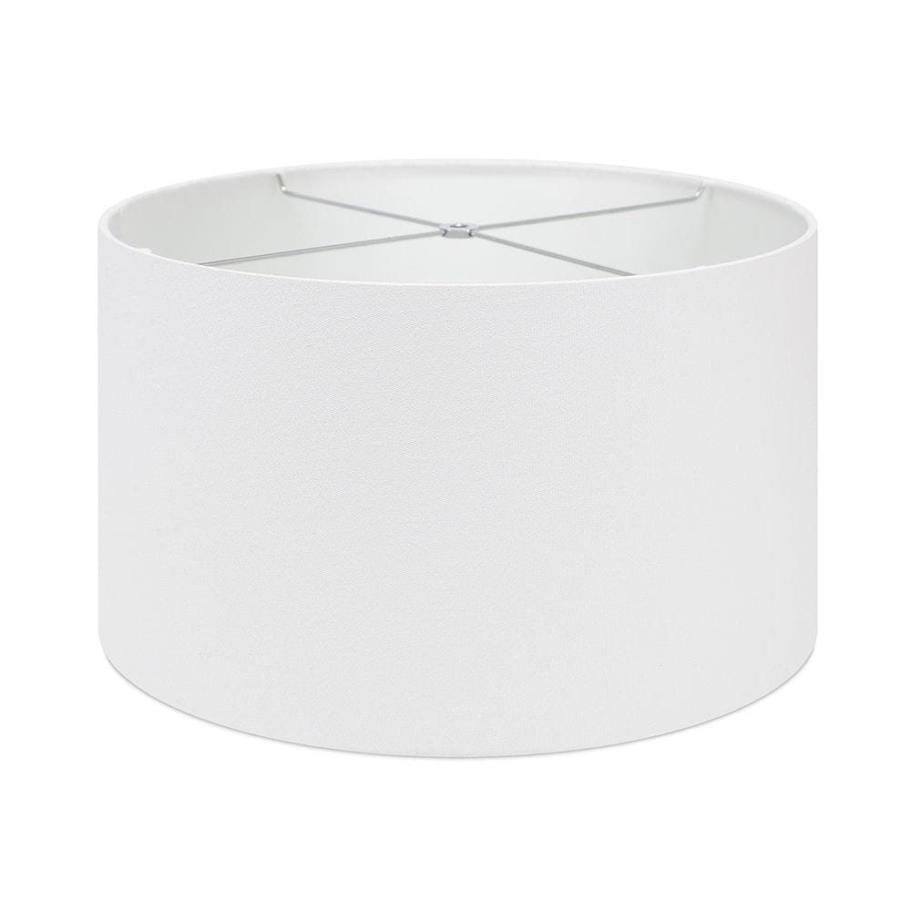 Linen Drum Lamp Shade