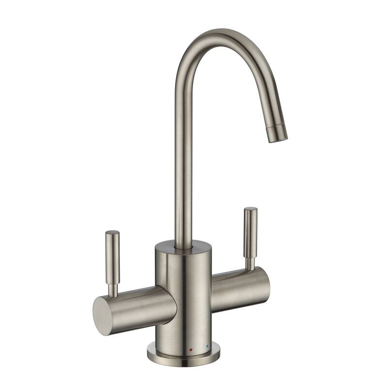 Whitehaus Collection Hot/Cold Water Point of Use Faucet - Brushed Nickel