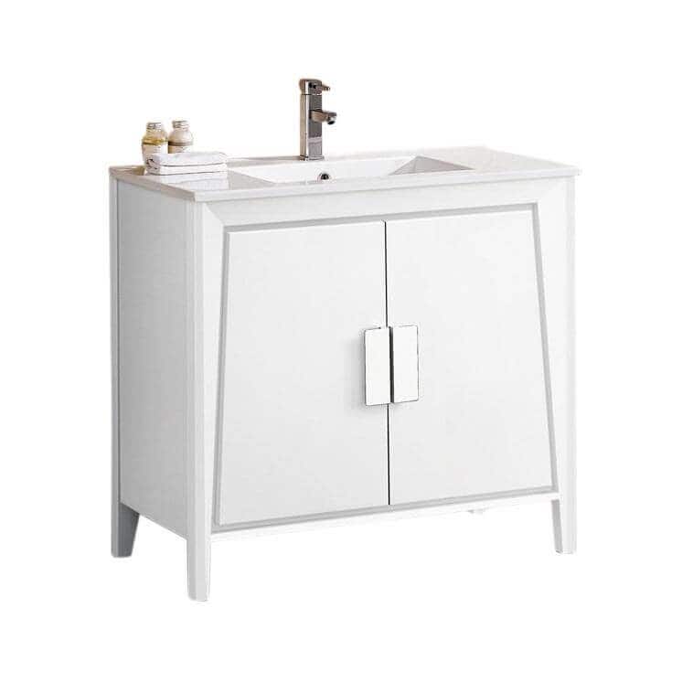 Fine Fixtures Imperial Collection Bathroom Vanity Cabinet Set,