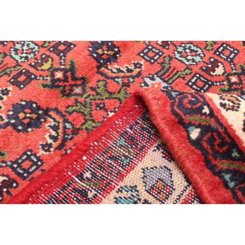 ECARPETGALLERY Hand-knotted Andelz Red Wool Rug - 2'6 x 6'1