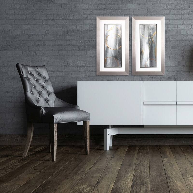 Gray Matter S/2 Framed Art Under glass