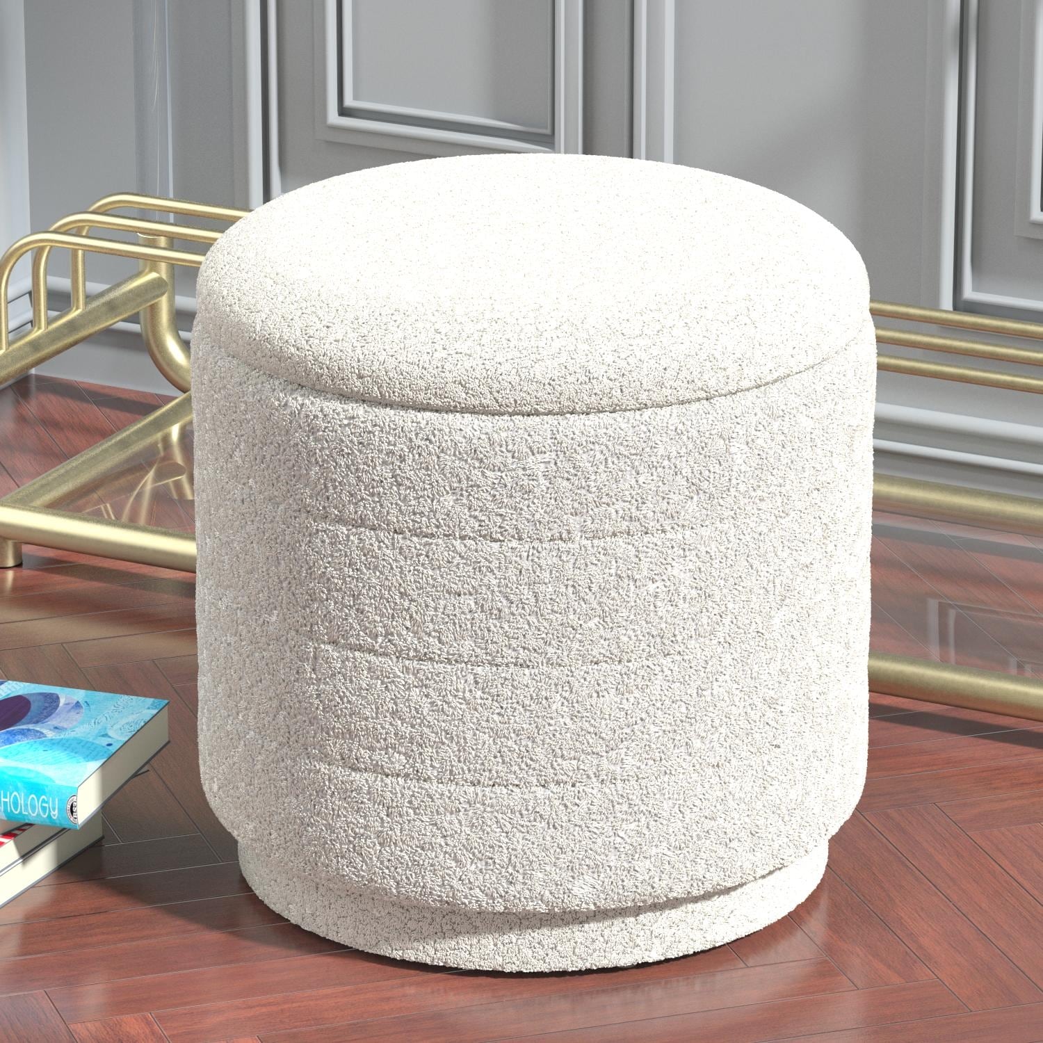 https://ak1.ostkcdn.com/images/products/is/images/direct/2a1ee776a262a7f92f8d1b2c61606ed8116e5ef5/Velvet-Wool-Fabric-Round-Pouf-Storage-Ottoman-Living-Room-Metal-Foot-Stool-Toy-Chest-Storage-Boxes-for-Bedroom-Living-Room.jpg