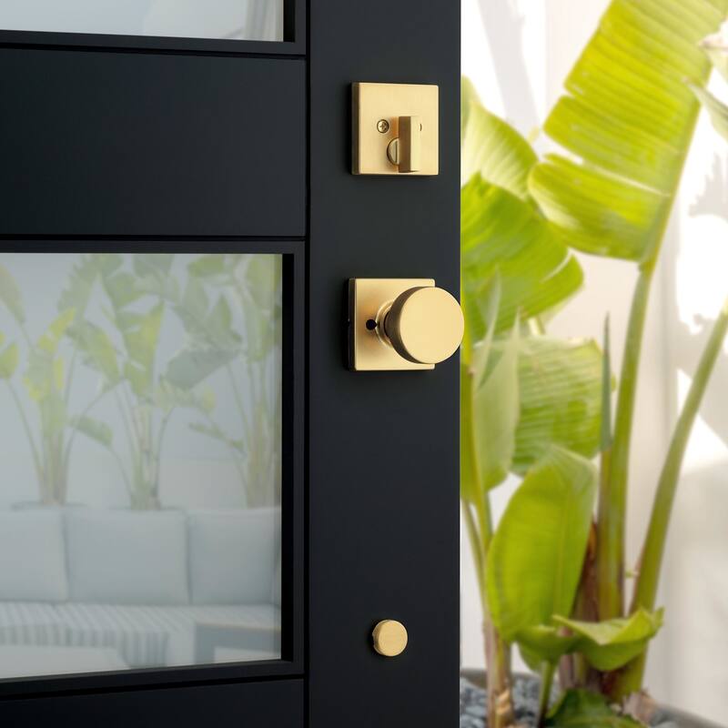 Kwikset Pismo Single Cylinder Interior Pack with Square Rose