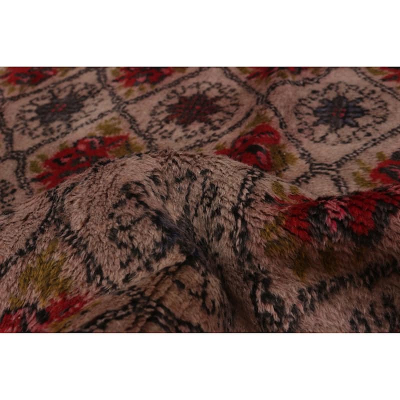 ECARPETGALLERY Hand-knotted Melis Vintage Beige Wool Rug - 4'7 x 7'10