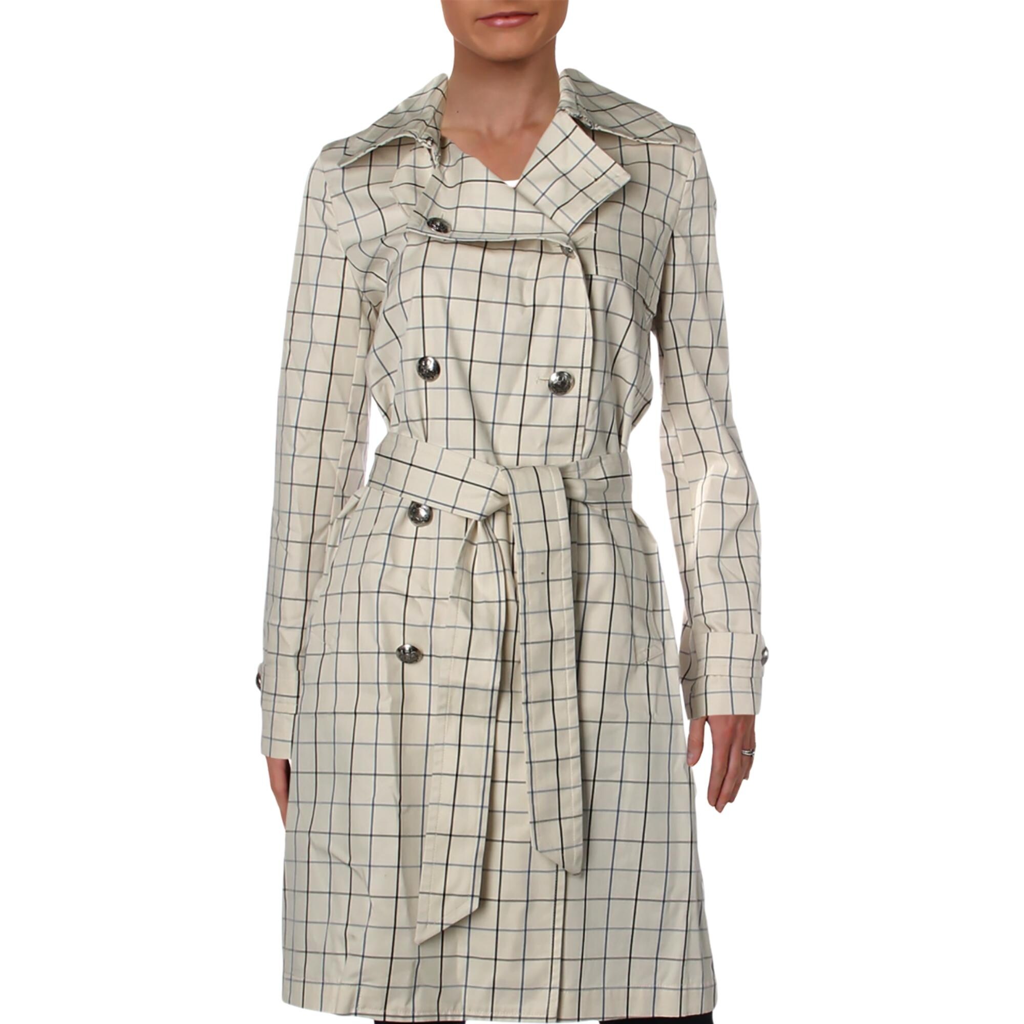 lauren ralph lauren short double breasted trench