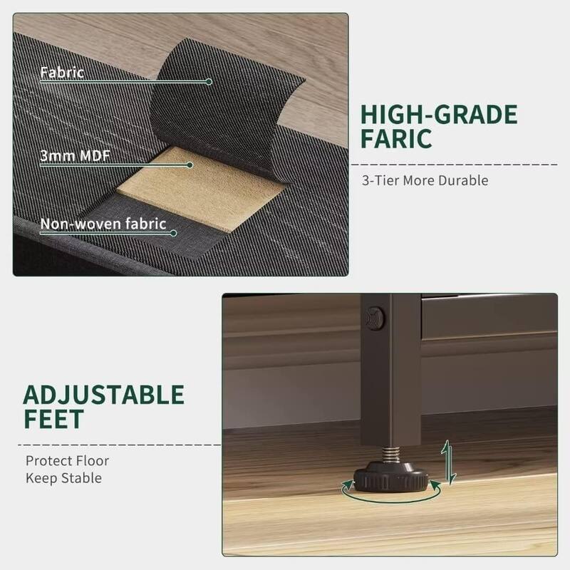 Tall Dresser for Bedroom with 10 Drawers