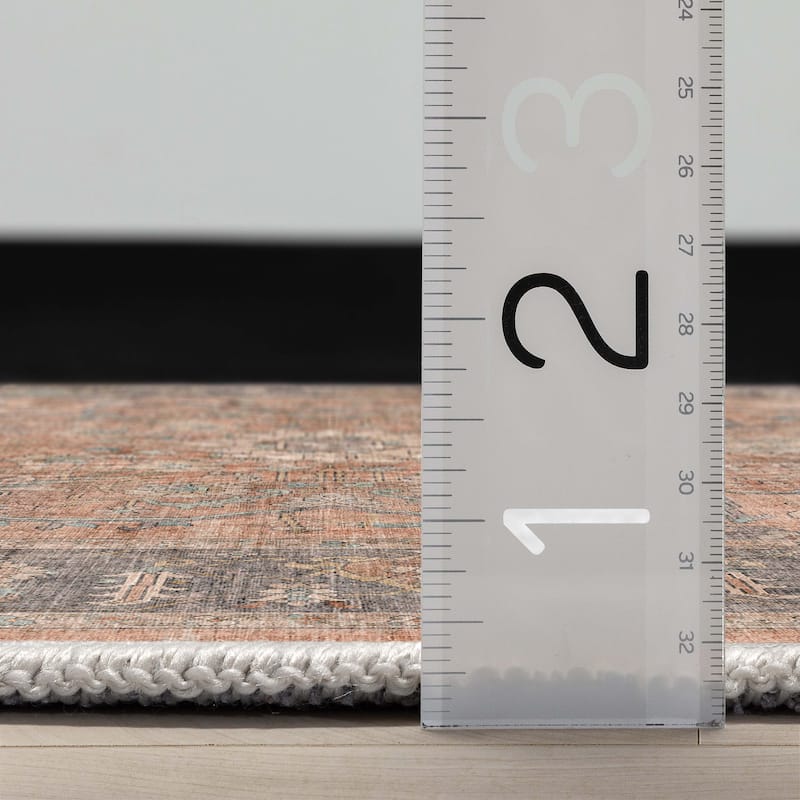 Well Woven Apollo Antigua Persian Oriental Machine Washable Area Rug