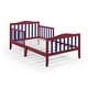 preview thumbnail 3 of 4, Twain Toddler Bed Red/Blue suitable for kids'bedroom