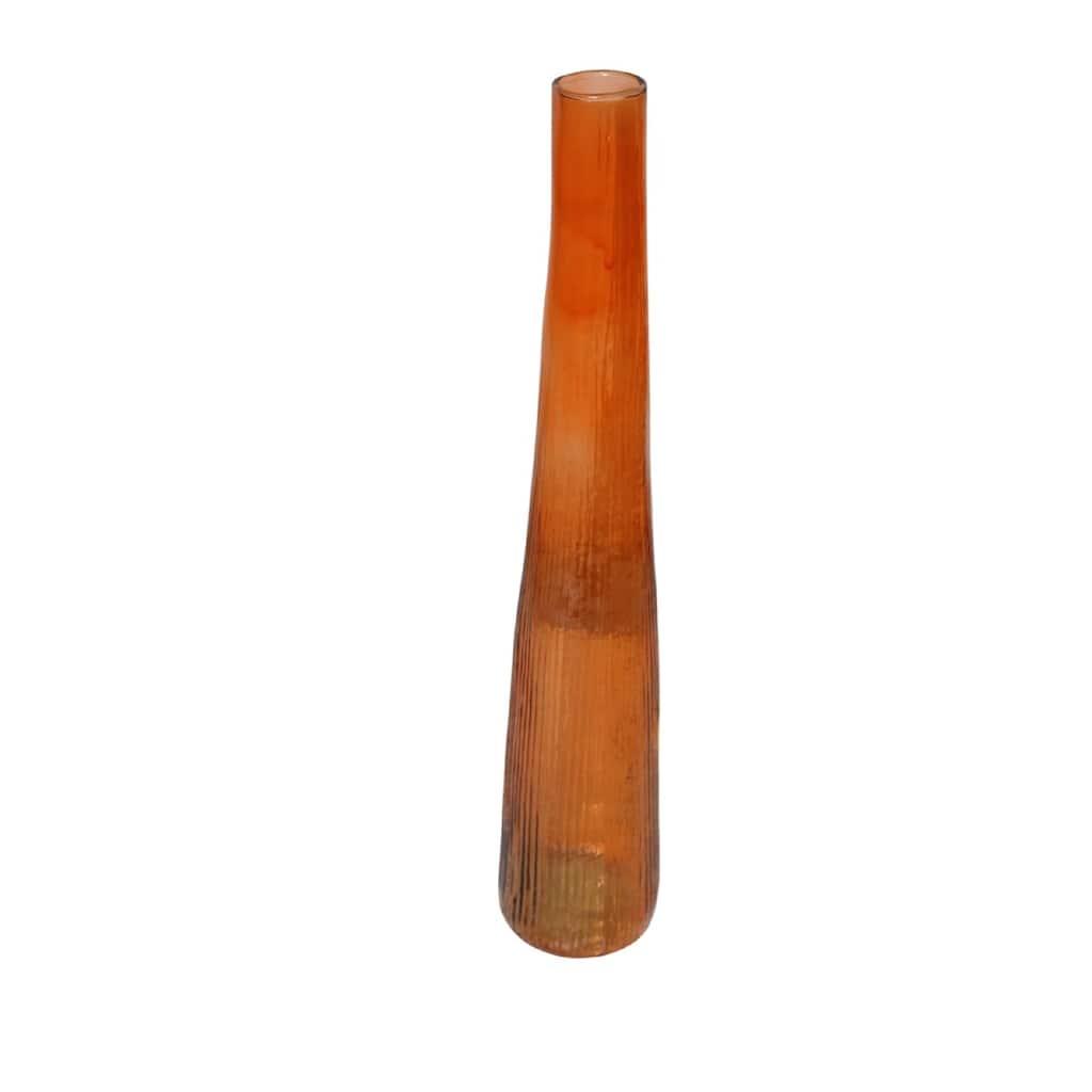 Harmony Orange H 19.7" Vase