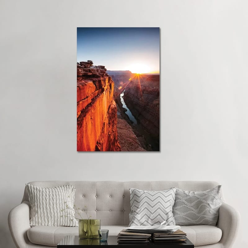 iCanvas "Sunrise, Toroweap Point, North Rim, Grand Canyon National Park, Arizona, USA" by Matteo Colombo Canvas Print - 48x32x1.5