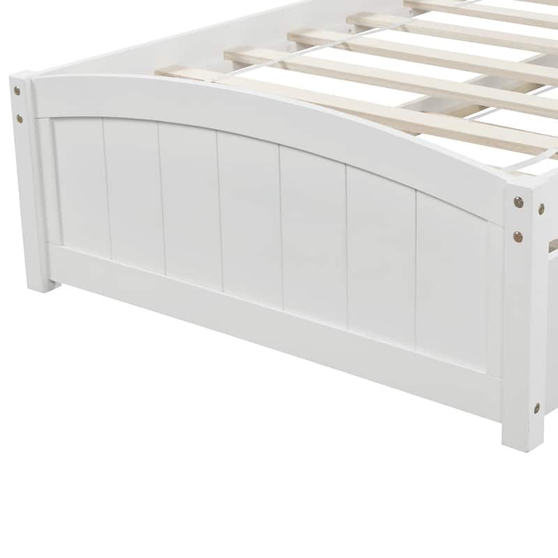 Platform Bed with Trundle