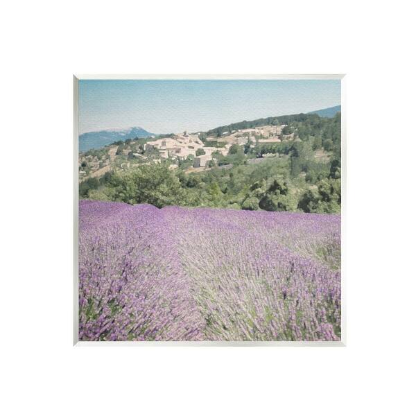 slide 2 of 9, Stupell Lavender Meadow Landscape Wall Plaque Art Design by LSR Design Studio 12 x 12