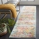 preview thumbnail 4 of 11, SAFAVIEH Monaco Gotlind Boho Abstract Rug 2'2" x 8' Runner - Grey/Multi - Runner