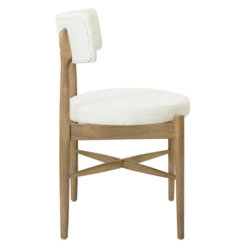 Lumen Dining Chairs Rubberwood (Set of 2 ) by Christopher Knight Home
