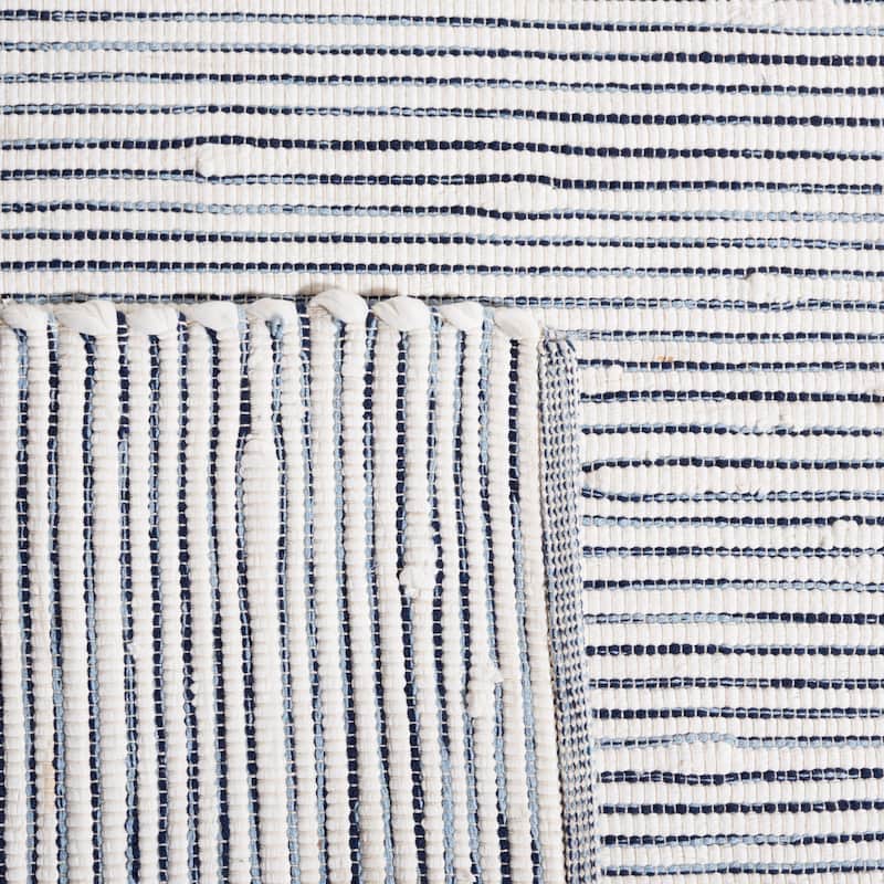 SAFAVIEH, Handmade Montauk Makenzie Stripe Rug