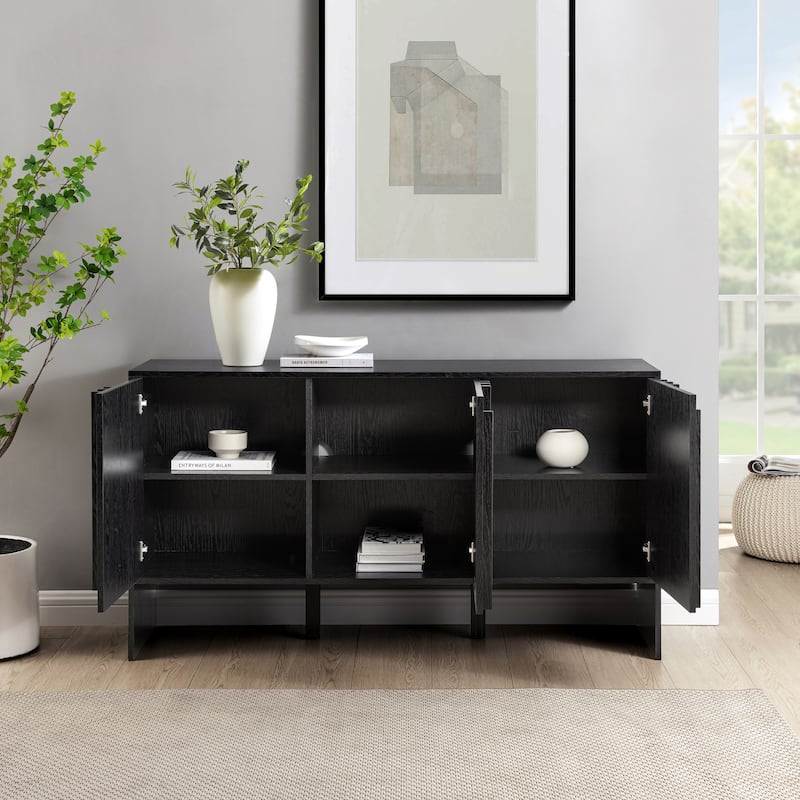 Middlebrook Designs Scandi Detailed-Door Buffet