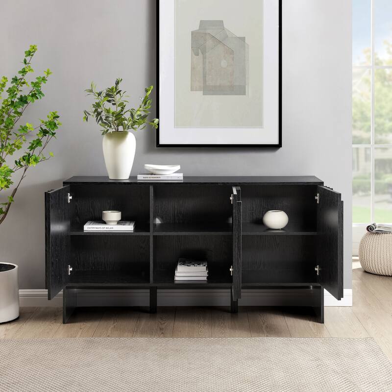 Middlebrook Designs Scandi Detailed-Door Buffet