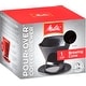 preview thumbnail 2 of 2, Melitta 1-Cup Pour-Over Coffee Brew Cone, Black