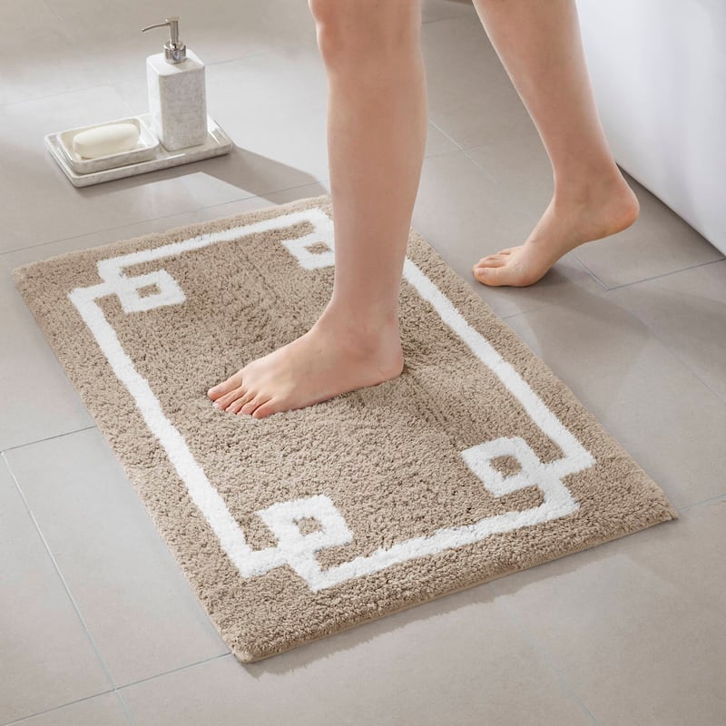 Madison Park Ethan Cotton Tufted Bath Rug