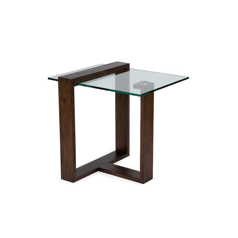 Magnussen Home Bristow Acorn Rectangular End Table - 26''W x 22''D x 25''H