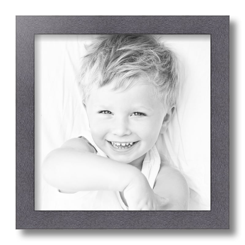 ArtToFrames Maddo Modern 12x12 Inch Picture Frame, 1.25 Inch MDF Poster Frame Available in Multiple Colors (FRBW72079-12x12)