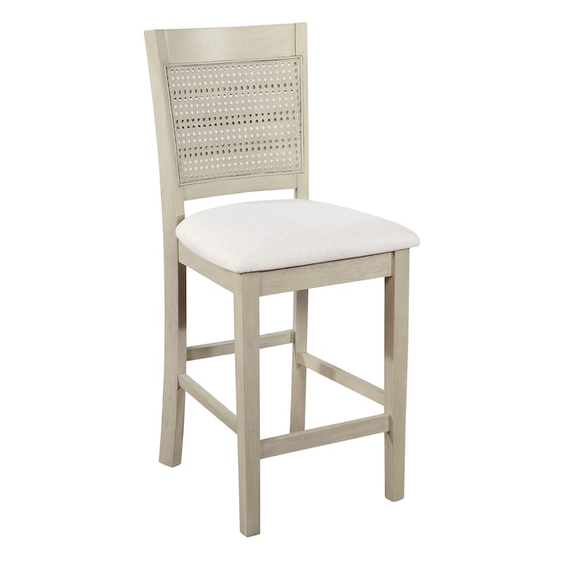 Walden 24" Cane Back Stool (2-Pack)
