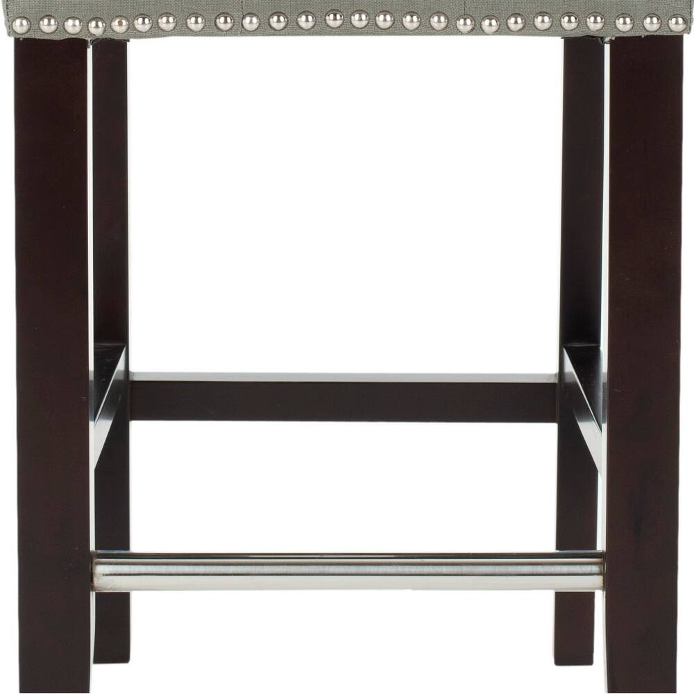 SAFAVIEH Lashunda 24-inch Counter Stool - 16.7" W x 20.1" L x 34.4" H - 17Wx20Dx34H