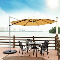 Buy Black Friday Orange Cantilever Offset Patio Umbrellas Online At Overstock Our Best Patio Umbrellas Shades Deals