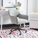 preview thumbnail 21 of 53, Saloma Velvet Office Chair Grey